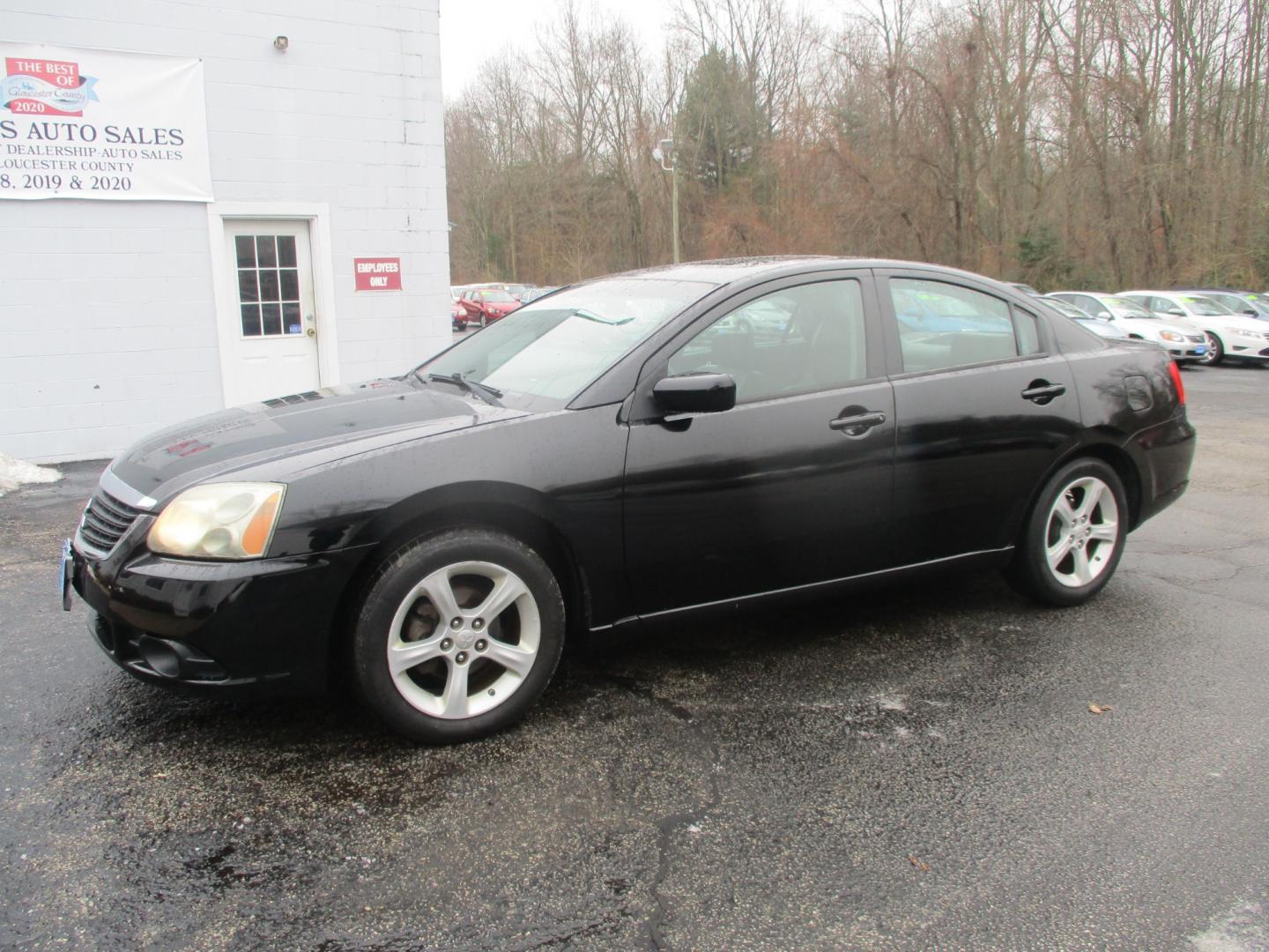 2009 BLACK Mitsubishi Galant (4A3AB56F29E) , AUTOMATIC transmission, located at 540a Delsea Drive, Sewell, NJ, 08080, (856) 589-6888, 39.752560, -75.111206 - Photo#1